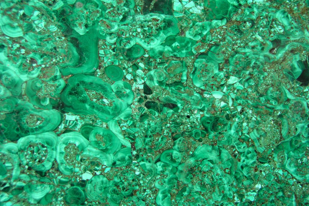 Green Stones Digital Wallpaper